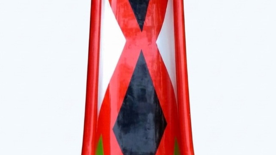 Colorful molded resin play structure