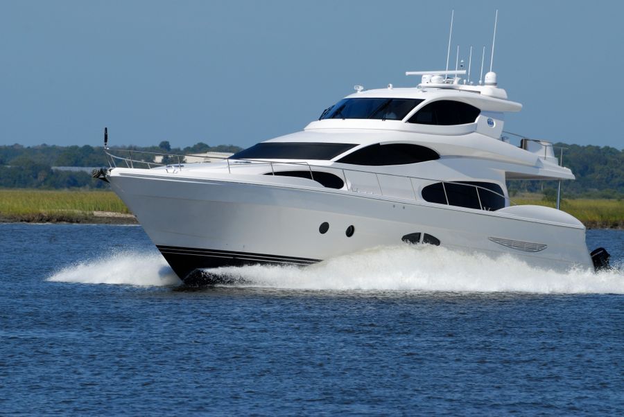 Marine laminating resin application