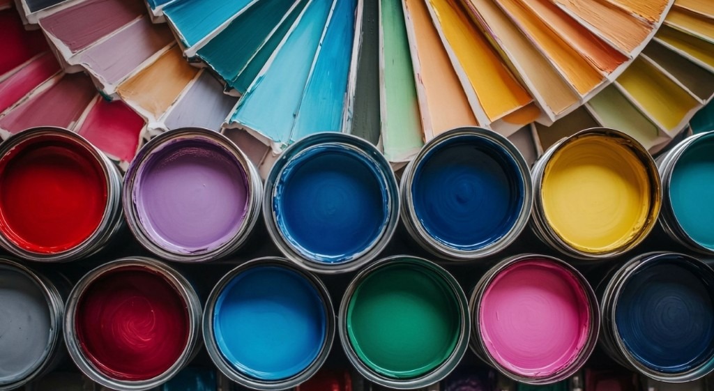 Pigment pastes in metal cans