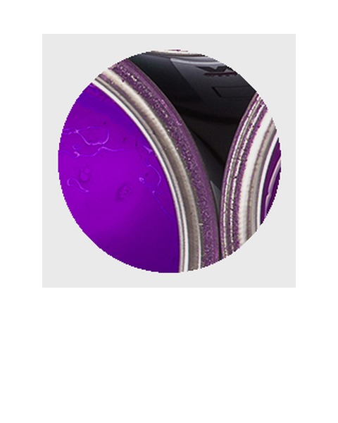Violet pigment paste in metal can