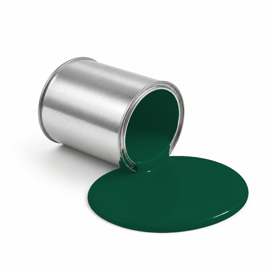Jade Green pigment paste in metal can