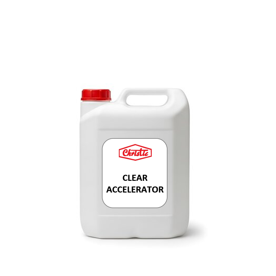 Christie clear accelerator for polyester resin