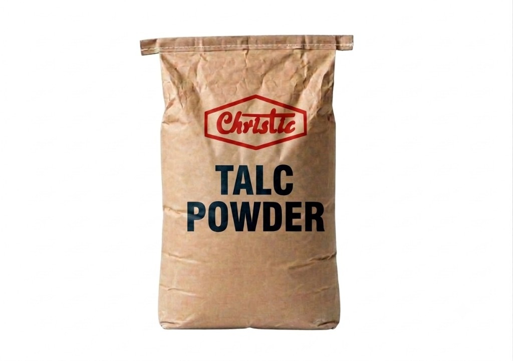 Talcum powder filler